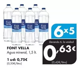 Font Vella - Agua Mineral