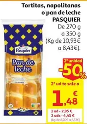 NAPOLITANAS CHOC. BRIOCHE PASQUIER 6 UND. 270 G