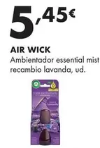Air Wick - Ambientador Essential Mist Recambio Lavanda