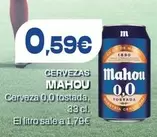 Mahou - Cerveza 0,0 Tostada