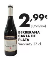 Berberana Carta De Plata - Vino Tinto