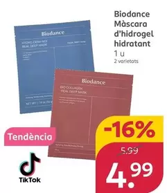 Biodance - Mascarilla Hidrogen Hidratante