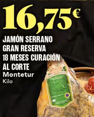 Serrano - Jamón  Gran Reserva 18 Meses Curacion Al Corte