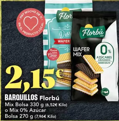 florbu - Barquillos