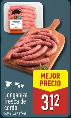 Longaniza Fresca De Cerdo
