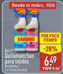 KH-7 - Quitamanchas Para Tejidos