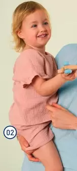 Lily & Dan - Conjunto De Muselina Infantil