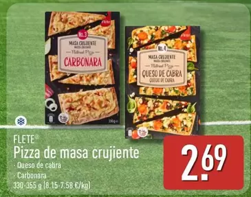 Flete - Pizza De Masa Crujiente