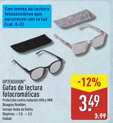 Up 2 Fashion - Gafas De Lectura Fotocromaticas