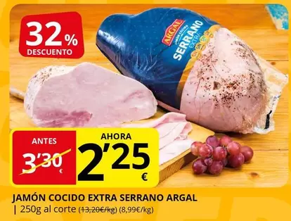 Argal - Jamon Cocido Extra Serrano