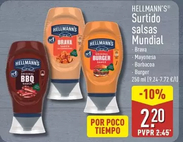 Hellmann's - Surtido Salsas Mundial