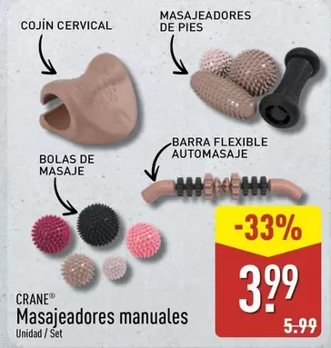 Crane - Masajeadores Manuales