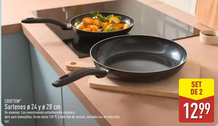 Crofton - Sartenes 24 Y 28 Cm