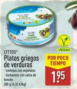Lyttos - Platos Griegos De Verduras