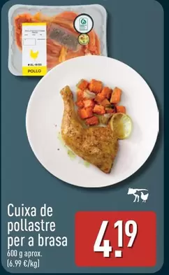 Cuixa De Pollastre Per A Brasa