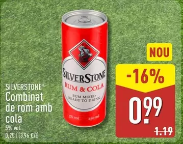 Silverstone - Combinat De Rom Amb Cola