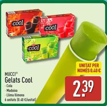 Mucci - Gelats Cool