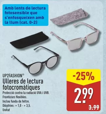 Up 2 Fashion - Ulleres De Lectura Fotocromatiques