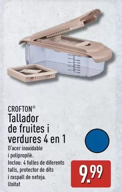 Crofton - Tallador De Fruites I Verdures 4 En 1