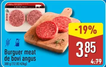 Burguer Meat De Boví Angus