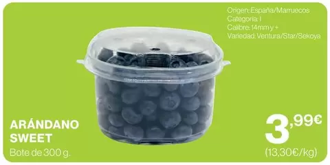 origen - Arándano Sweet