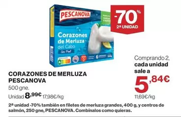 Pescanova - Corazones De Merluza