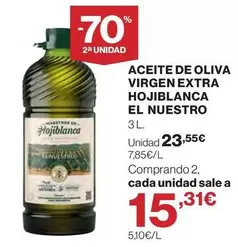 Hojiblanca - Aceite De Oliva Virgen Extra El Nuestro