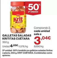 Cuétara - Galletas Saladas Saladas