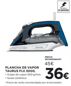 Taurus - Plancha De Vapor