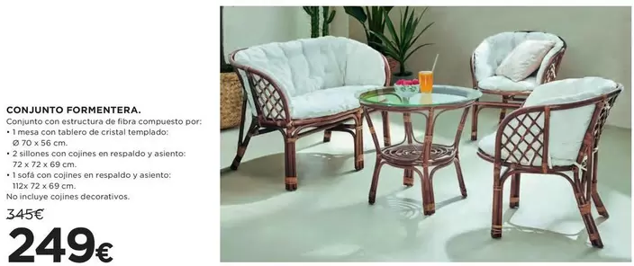 Cristal - Conjunto Formentera