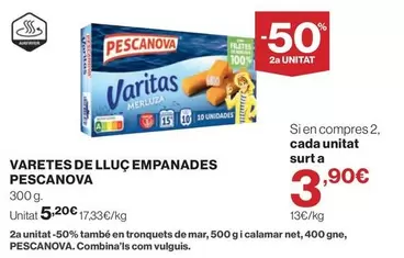 Pescanova - Varetes De Lluc Empanadas