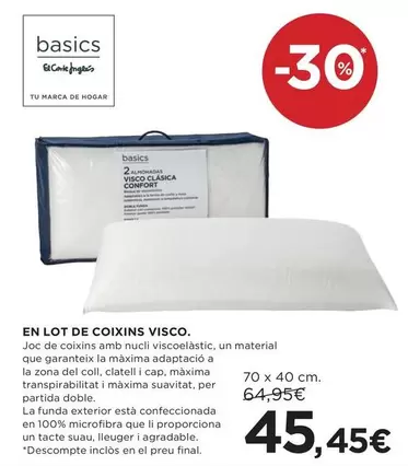 basic - En Lot De Coixins Visco