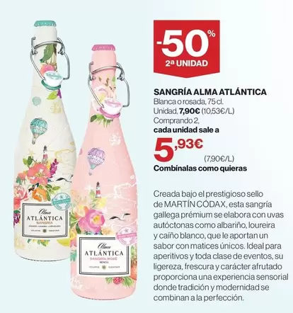 Blanco - Sangría Alma Atlantica