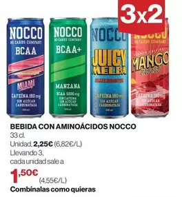 Nocco - Bebida Con Aminoácidos