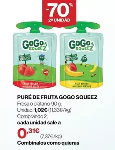 gogo squeez - Pure De Fruta