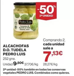 Pedro Luís - Alcachofas D.o. Tudela