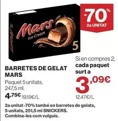 Mars - Barretes De Gelat