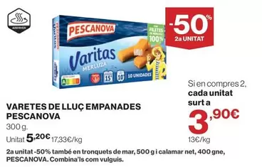 Pescanova - Varetes De Lluc Empanadas