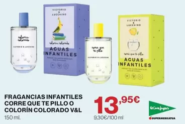 Fragancias Infantil Corre Que Te Piillo O Colorín Colorado