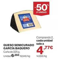 García Baquero - Queso Semicurado