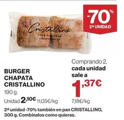 Cristalino - Burger Chapata