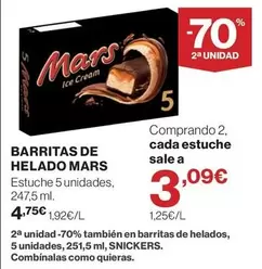 Mars - Barritas De Helado
