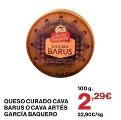 García Baquero - Queso Curado Cava Barus O Cava