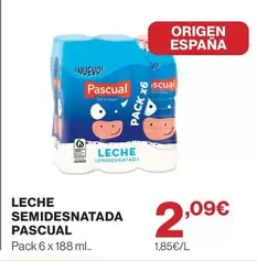 Pascual - Leche Semidesnatada