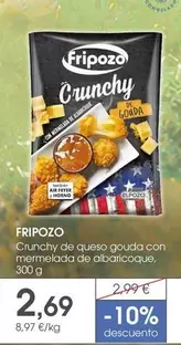 Fripozo - Crunchy De Queso Gouda Con Mermelada De Albaricoque