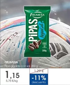 Frumesa - Pipas Gigante Con Sal