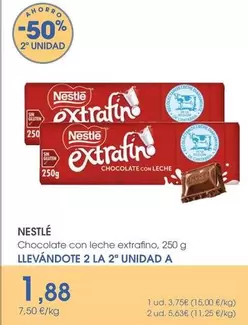 Nestlé - Chocolate Con Leche Extrafino