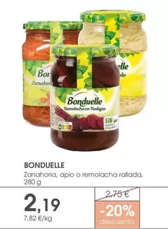 Bonduelle - Zanahoria, Apio O Remolacha Rallada