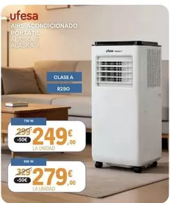 Ufesa - Are Acondicionado Portatil Alaska 7 Alaska 9