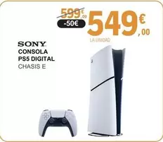 Sony - Consola Ps5 Digital